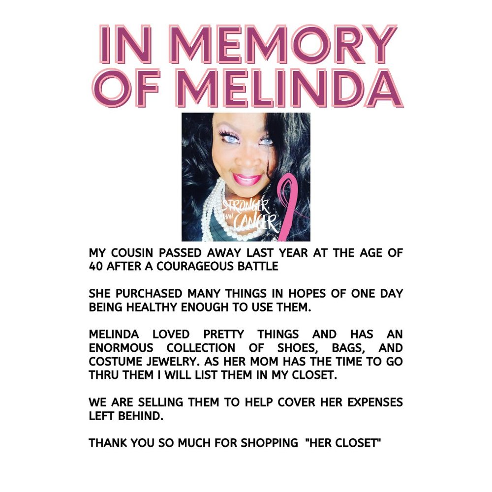IN MEMORY OF MELINDA